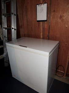 Our "new" chest freezer