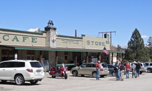 We finished the trip with lunch at Tom's Cafe south of Mammoth Lakes.