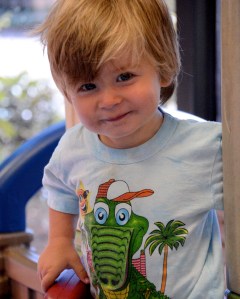 Our grandson Mike, who will be two in October